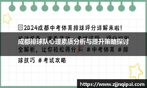 成都排球队心理素质分析与提升策略探讨